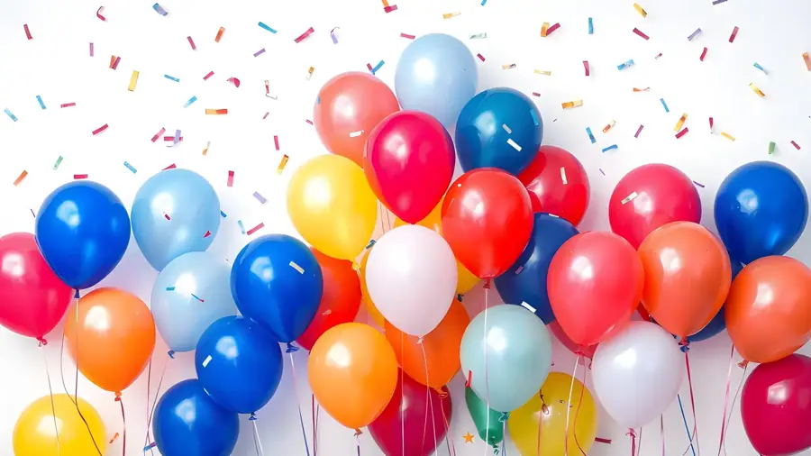 Bunte Luftballons