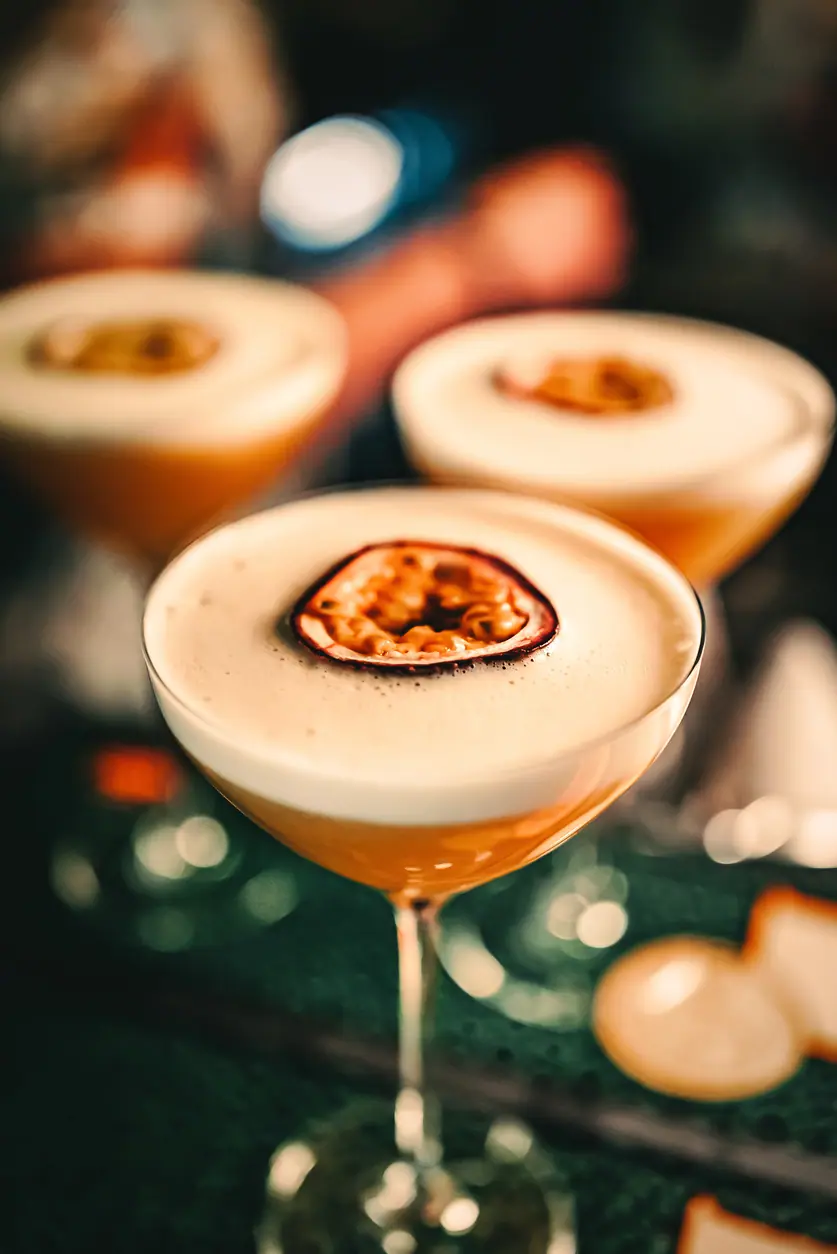 Passionsfrucht-Cocktails